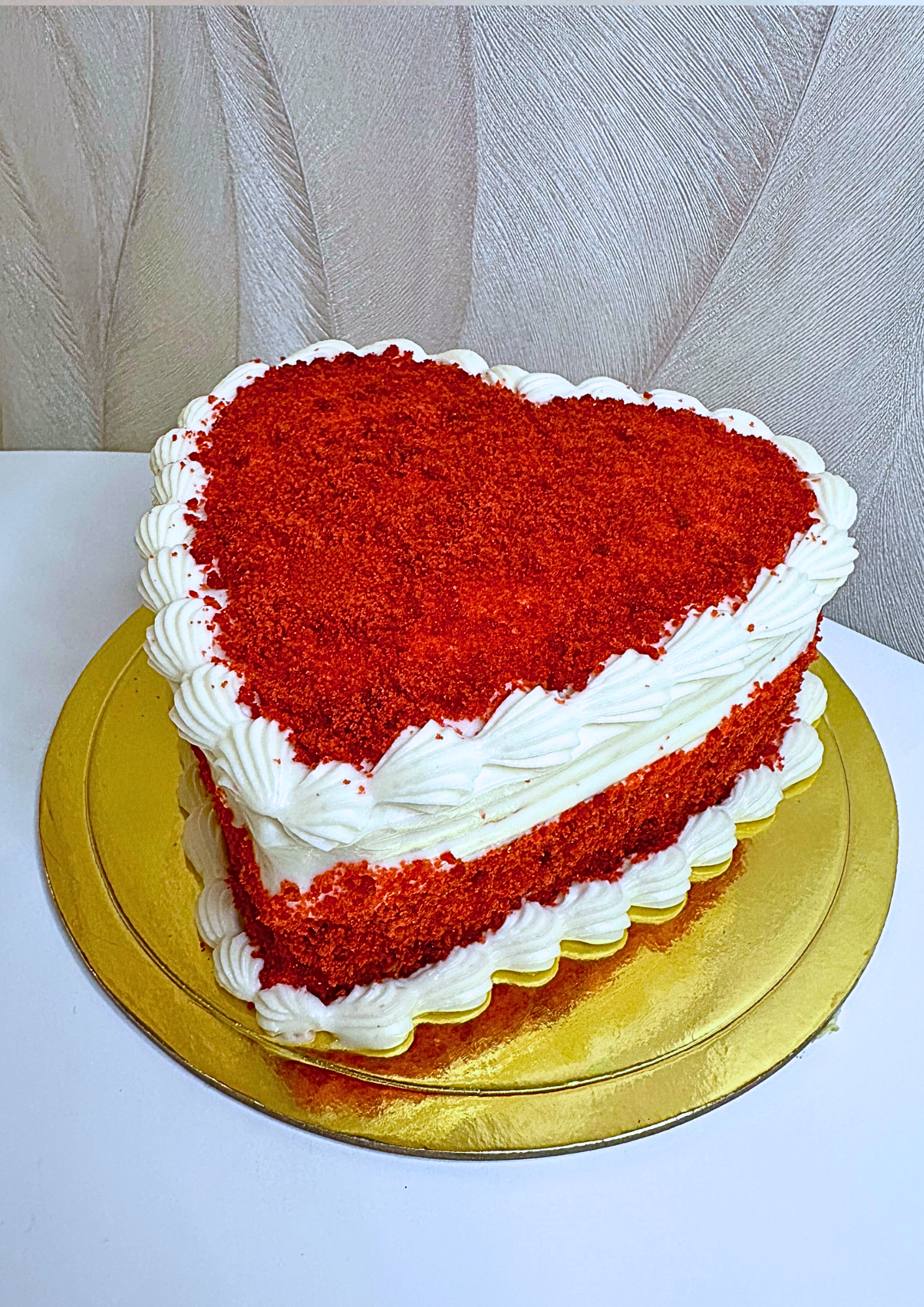 Torta Corazón de Red Velvet