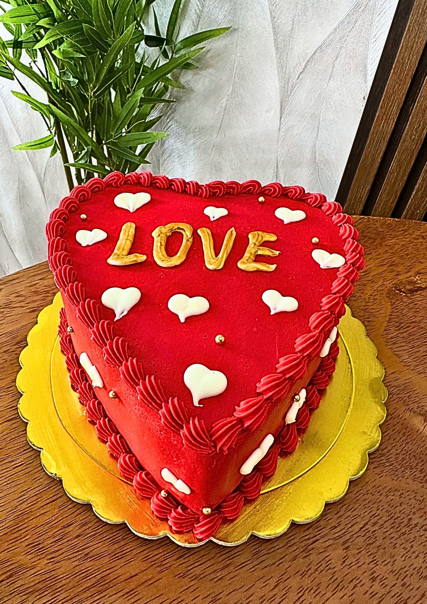 Torta Corazón Rojo 'LOVE'