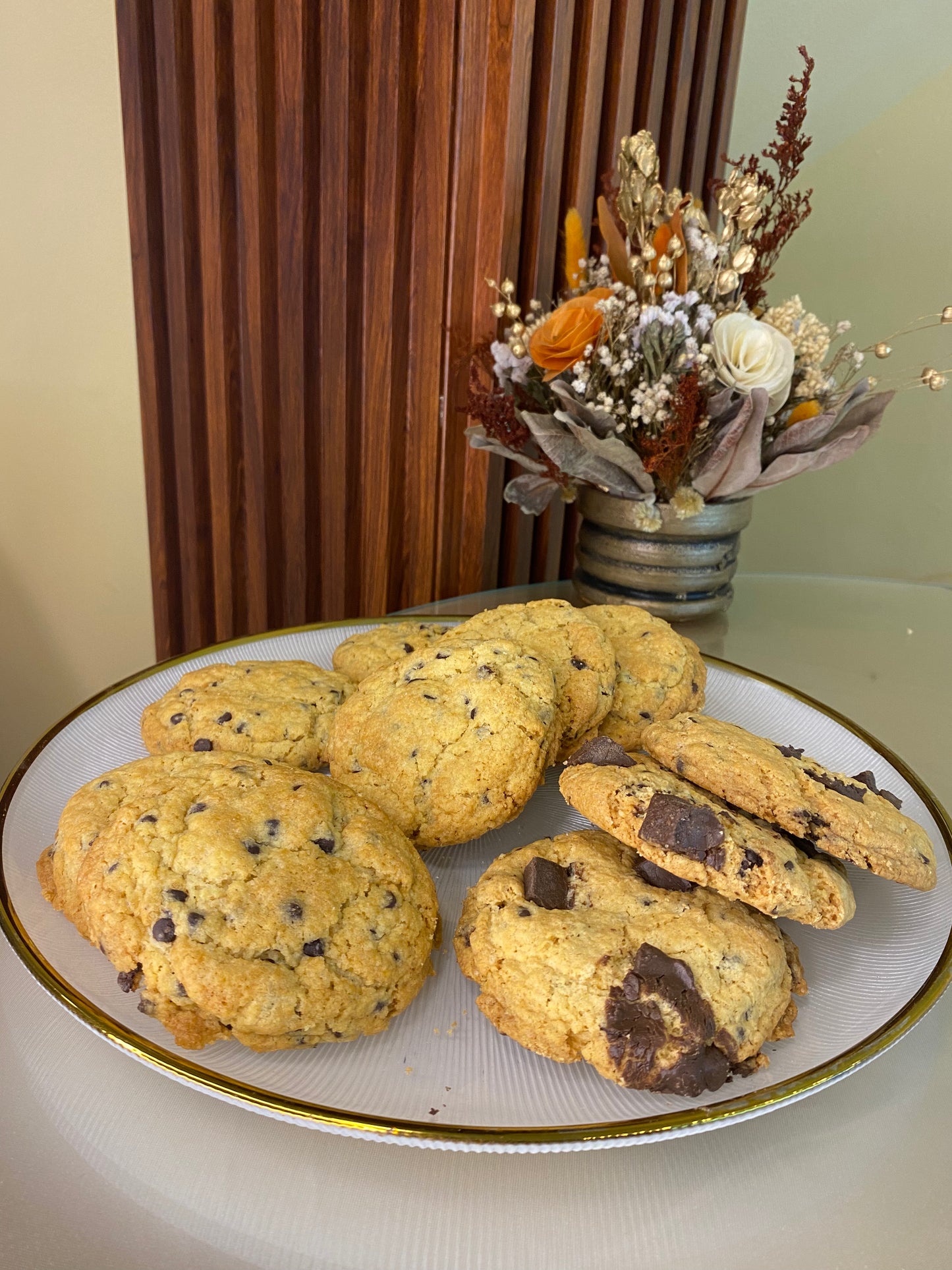 GALLETAS CON CHISPAS DE CHOCOLATE