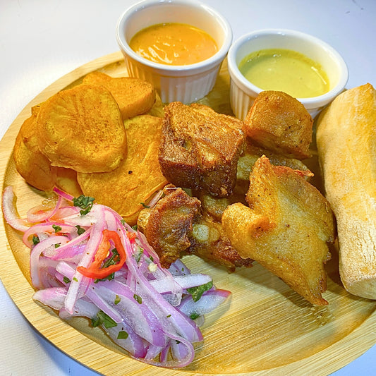 Chicharrón  por porción