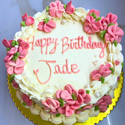 Torta de Flores - Cumpleaños